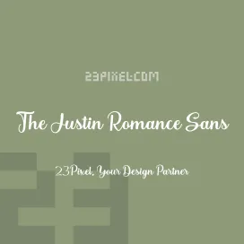 The Justin Romance Sans